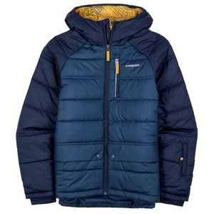 Patagonia Kids Jacket - Navy and Yellow